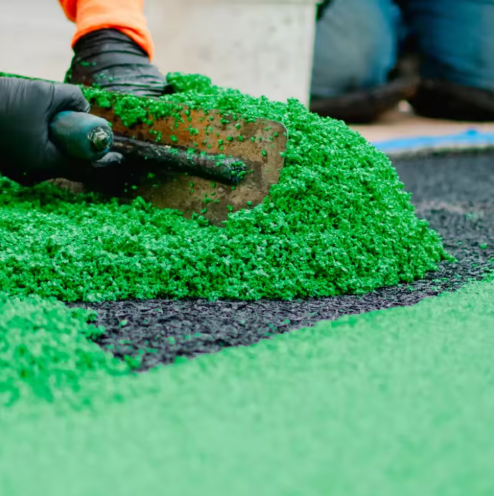 Durable Multi-Colour Selection EPDM Rubber Granules with Long-Lasting Elastic for Playground Flooring