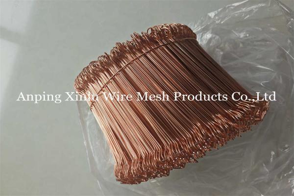 3 - Laço de fio 350 do metal de 12 polegadas - a anti oxidação 550mpa galvanizou o fio do laço do Rebar