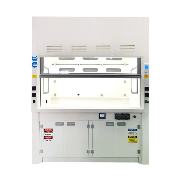 Customized Made Lab Fume Hoods With Wet Scrubber Company Manual Control System