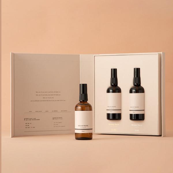 OEM Cosmetic Packaging Box Magnetic Essential Oil Gift Box