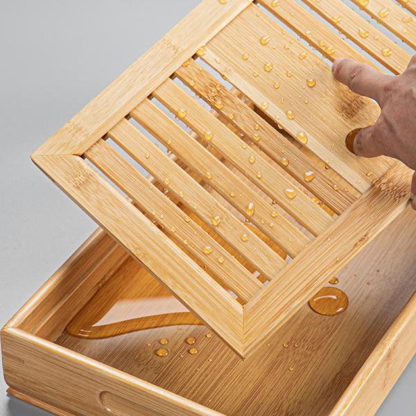 Тип китайский бамбуковый поднос чая 11