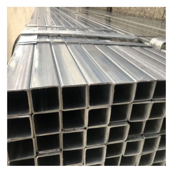 20mm Black Square Rectangular Steel Pipe Tubes Seamless Metal Carbon