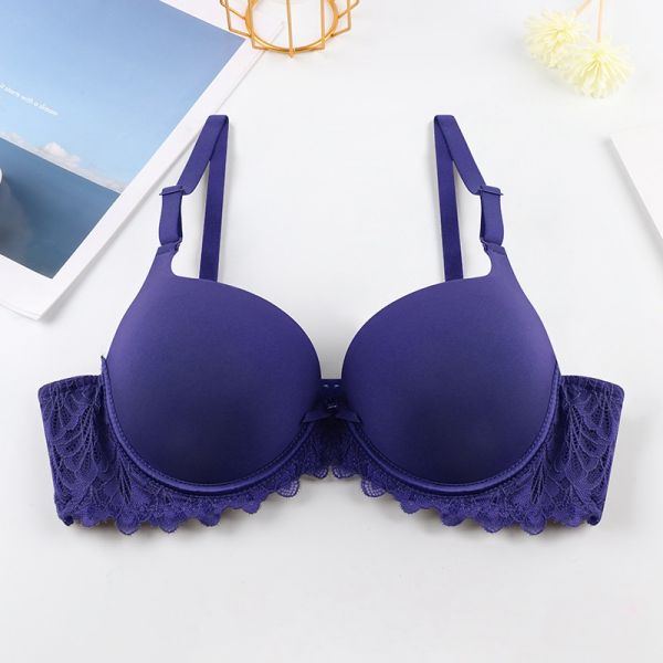 New Arrival 2025 Women Bra Lace Design With Bow 34B 36B 38B Ready to Ship Underwear Lace Bra for Women