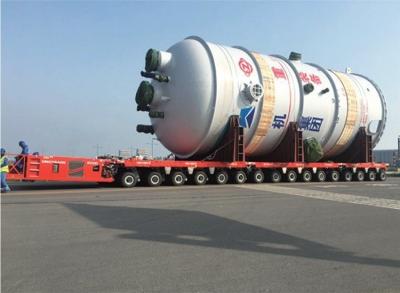 Robust Spmt Self-Propelled Modular Transporter Trailer for Heavy Construction Machinery