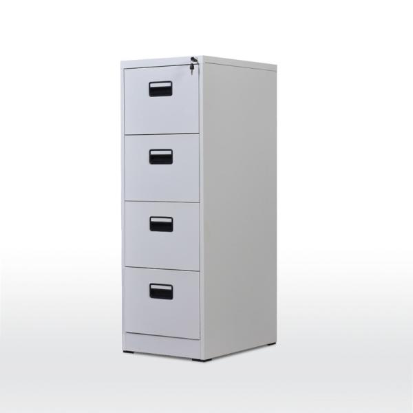 Office Furniture Vertical Steel H1331mm Four Drawer Filing Cabinet