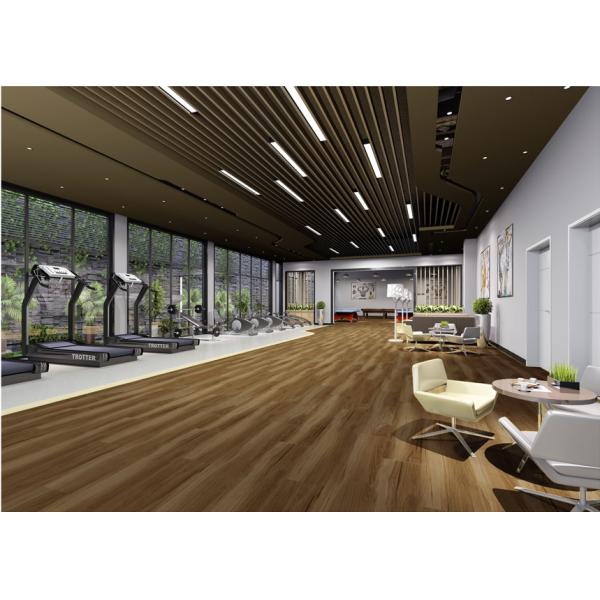 Wood Grain Herringbone SPC 6mm Hickory Burlywood GKBM FT-W19005