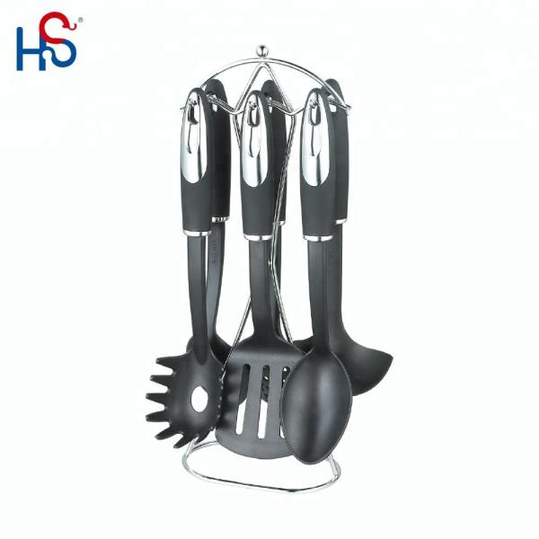 Heat Resistant Nylon Cookware Set Nonstick Cooking Baking Tool Kit Utensils Spoon Turner Accessories