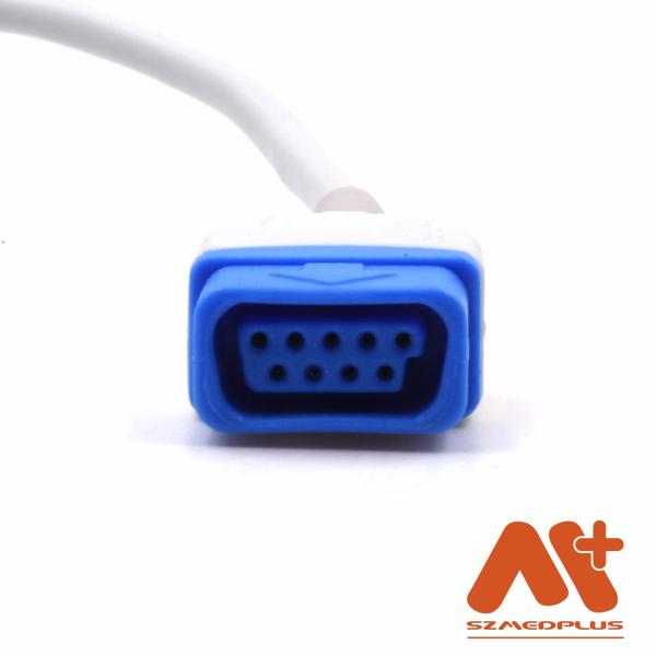 Câble compatible de l'adaptateur SpO2 de GE Trusignal - TS-G3