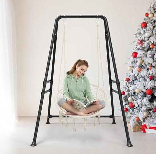 Up To 80kg Weight Capacity Wide Hammock With Stand For Ultimate Relaxation