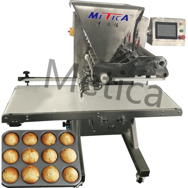100g Cake Filler Machine Touch Screen Control 2000BPH-3000BPH