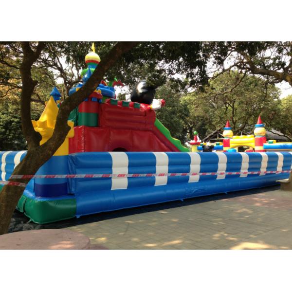 Огромный город потехи Диснея раздувной водоустойчивый 16 кс 9м для 3 до 15 лет старых детей
