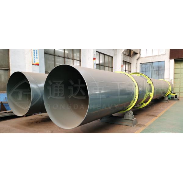Automatic Rotary Drum Fertilizer Drying Plant 1.5-6r/Min