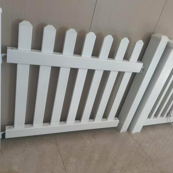 4ft High PVC Picket Fence Custom Color Pre Assembled Designs