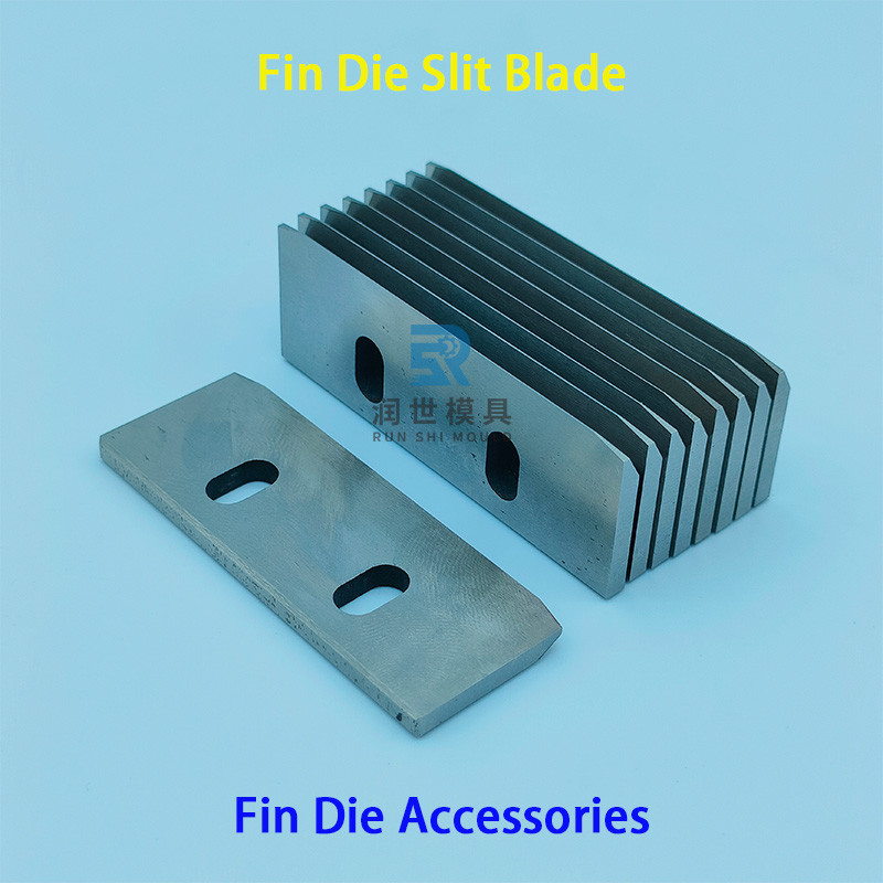 HSS SKH51 Fin Die Spare Parts Precision Slit Upper Blade For Fin Die