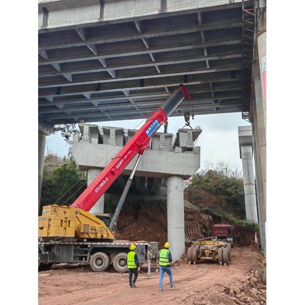 50M - 1000M Bridge Steel Structure Steel Girder Bridge Construction Heavy Duty