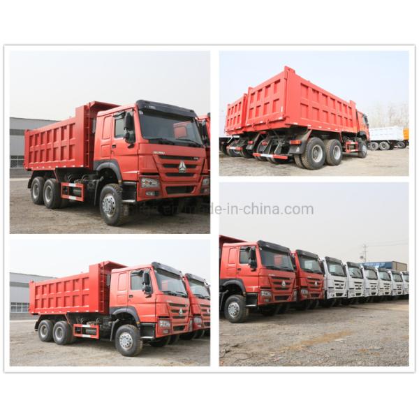 HOWO 336 HP 16 M3 Dump Truck Tipper Sinotruk Ethiopia Truck with 1200r20 Radial Tires