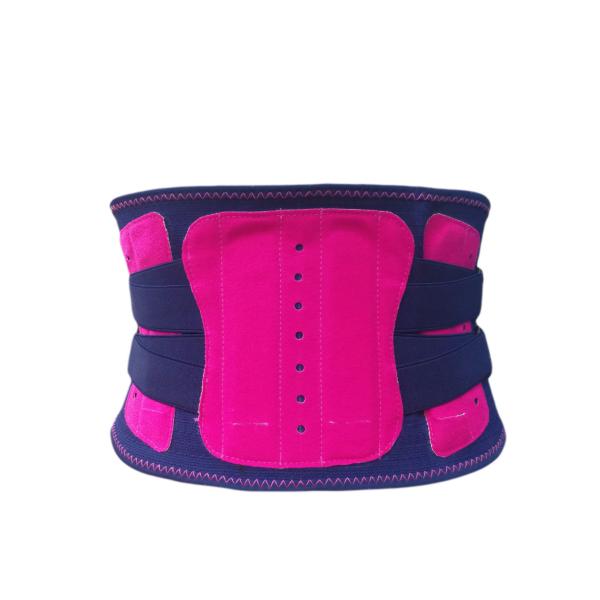 Adjustable Elastic Lumbar Back Brace With Metal Stay