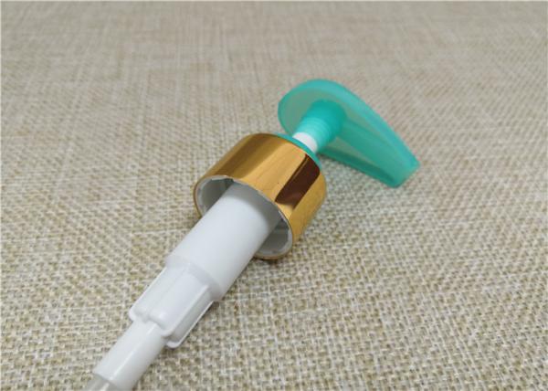 Aluminum Neck Pump Bottle Dispenser , Customized Color Soap Pump Top
