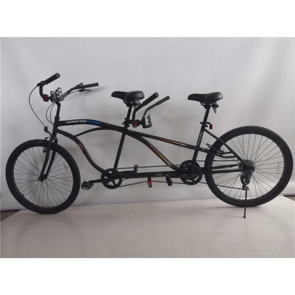 OEM 26 Inch Adults Tandem Beach Cruiser Bike with 1.8m Length and 300kg Load Capacity