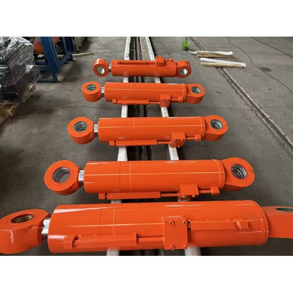 Custom Dual Action Hydraulic Cylinder With Hard Chrome Plated Steel Rod