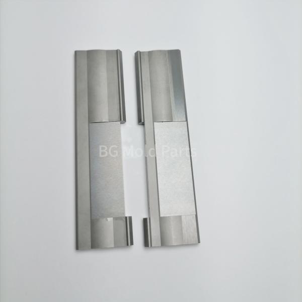H40S Flat Die Inserts Tungsten Carbide Punches Non Standard Mold Components