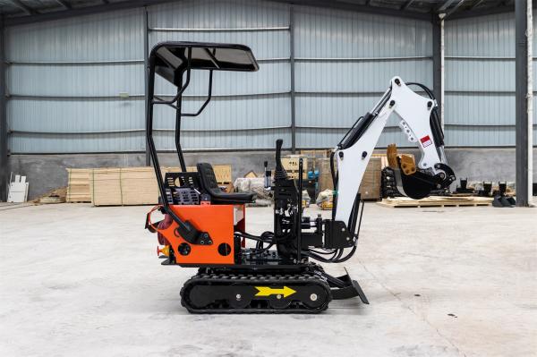 0.8 Ton  Mini Crawler Excavator Agricultural Excavators For Municipal Engineering