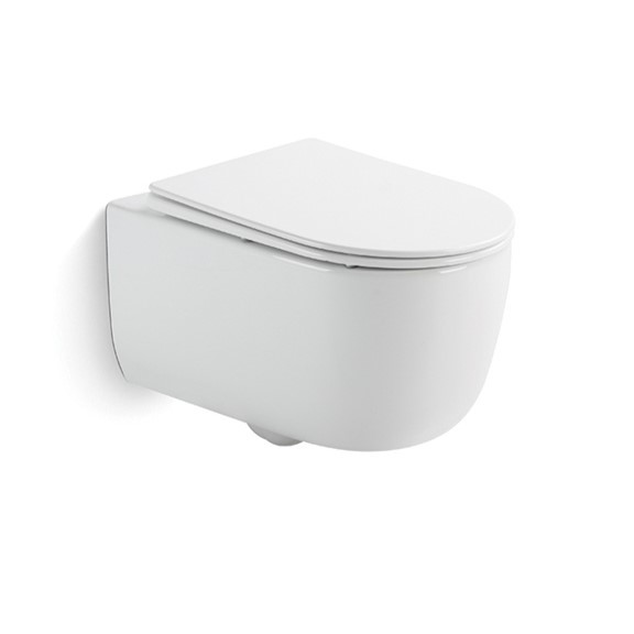 Toilette en céramique en une seule pièce avec prix Cabine d'eau à chasse d'eau Salle de bain en céramique Wc Toilette murale Toilette suspendue