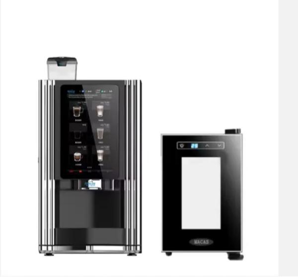 Commercial Bean to Cup Espresso Coffee Machine Stainless Steel