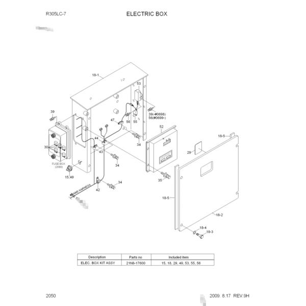 21N3-32750 R110-7 Excavator Controller Computer Board 21N3-32750