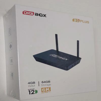 4K UHD TV Streaming Service D3 PLUS Android Set Top Box