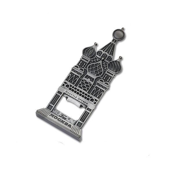 Custom Promotion Tourism Souvenir Gift Metal Fridge Magnet Beer Bottle Opener, Embossed Logo,Custom Antique Plating