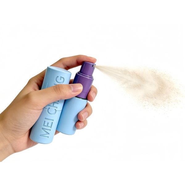 OEM Eco-Friendly PCR Powder Spray Bottle with Precise Dosage 0.02cm³±0.005cm³ and Customizable Logo for Pet Deworming