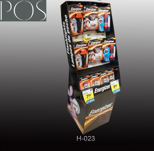 Christmas tree currugated cardboard displays stand shelf