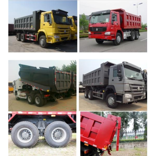 HOWO 6x4 Heavy Duty Dump Truck load capacity 40tons tipper truck New Manual Transmission Type Euro II