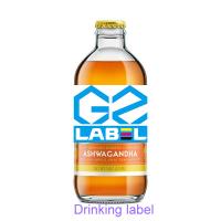 Etiquetas de cola molhada de cartão de calcário Etiquetas miniatura Etiquetas redondas Zebra Gx420d Etiquetas
