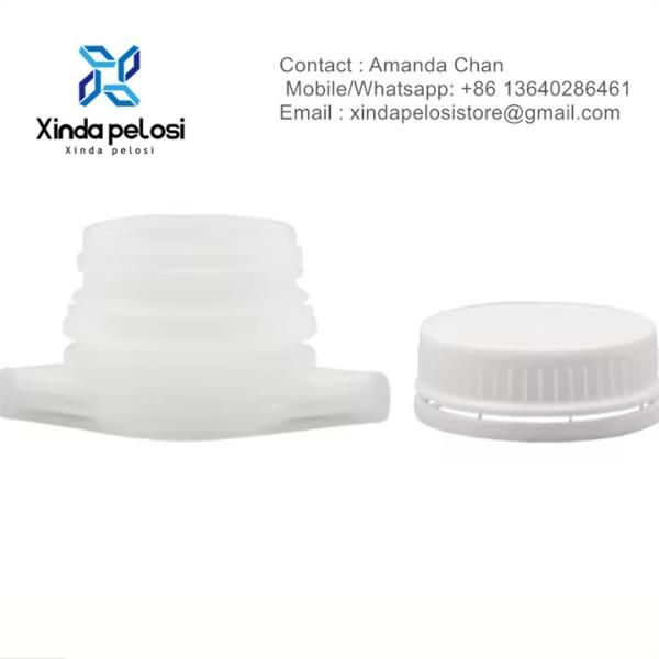 Melhor preço Grado Alimentar Stand Up Pouch Cap For Soja Milk Bags For Sale