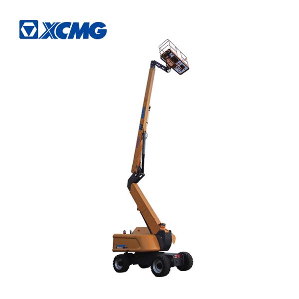 Electric Hydraulic Telescopic Boom , Lift Platform Aerial Work Platform