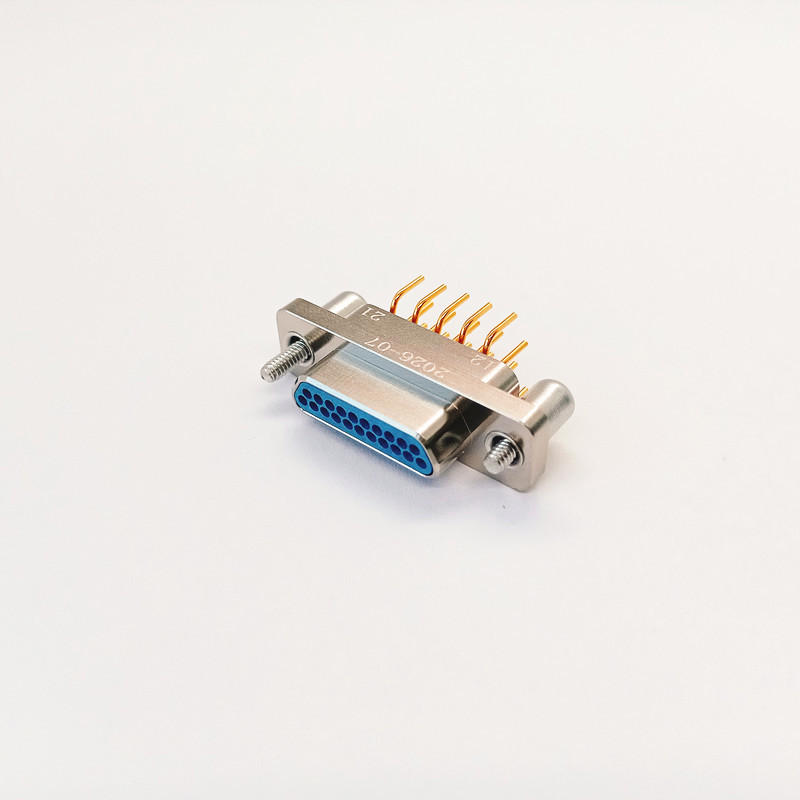 J30J Connector M83513 MDM 21 Pin Male Plug with Gold-Plated Pins and Aluminum Shielding Shell