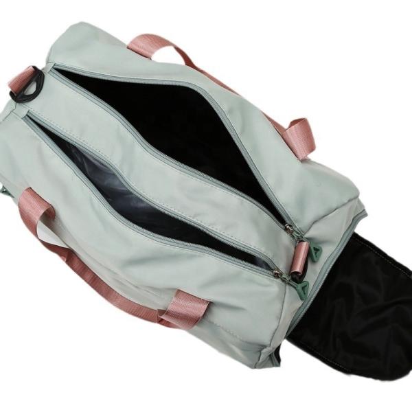 Sac de sport hydraulique personnalisé avec poche mouillée et compartiment chaussure
