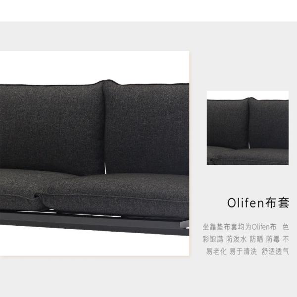 Customized Logo Luxury Italian Leather Sofa Set for Modern Home Living Room Furniture
