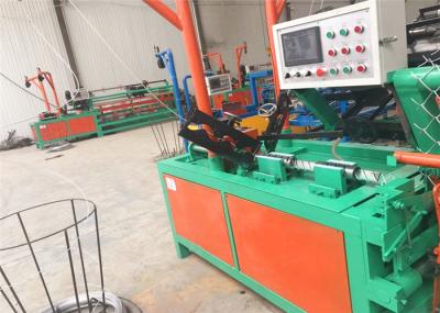 Double barrière automatique de maillon de chaîne de fil Machine 90m2/H avec le moteur servo