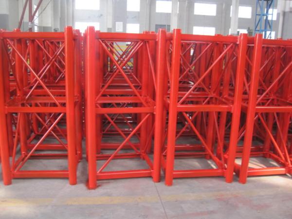 Personalized Q345B Steel Hoist Tower Crane Parts 650 × 650 × 1508 mm