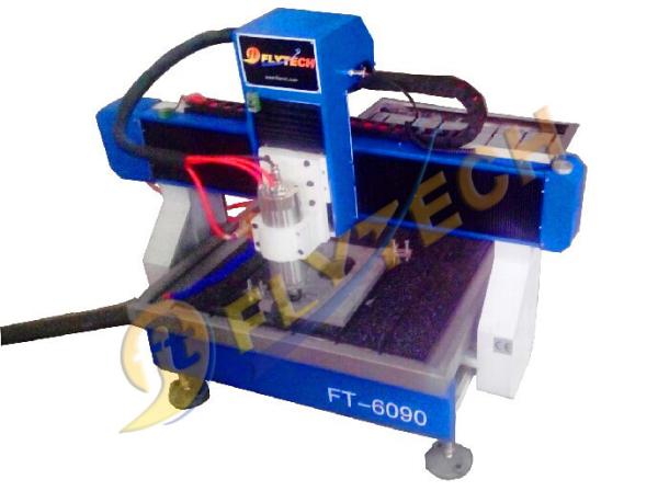 6090 mini CNC Router Machine milling machine to cut aluminum sheet powerfully