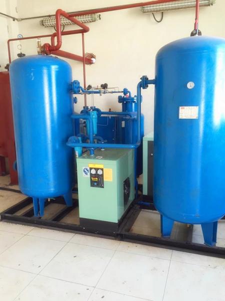 Pressure Swing Adsorption Medical Oxygen Generator 93% Purity With BURKERT Pneumatic Valve