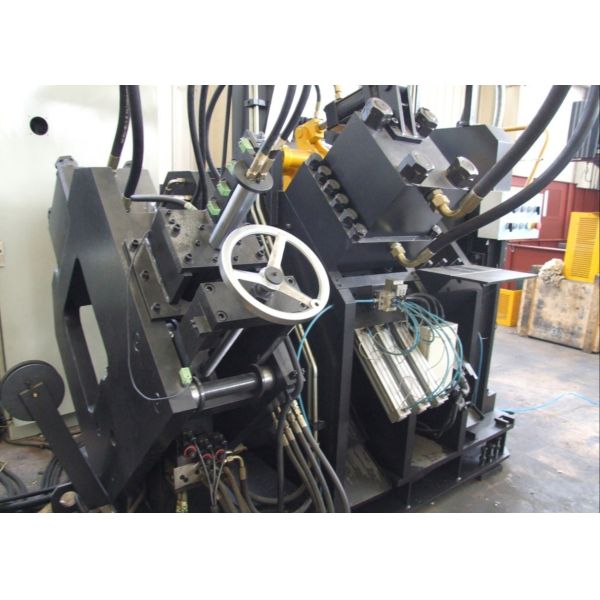 CNC Angle Line Machine Hydraulic Electrical And Pneumatic Systems For Punching Marking Cutting