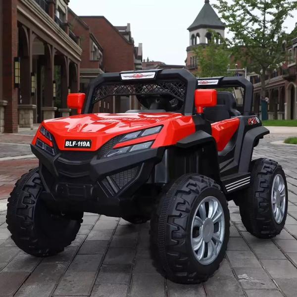 6v4*2 Пластиковый детский двухместный электрический пульт дистанционного управления игрушечный автомобиль для производства UTV