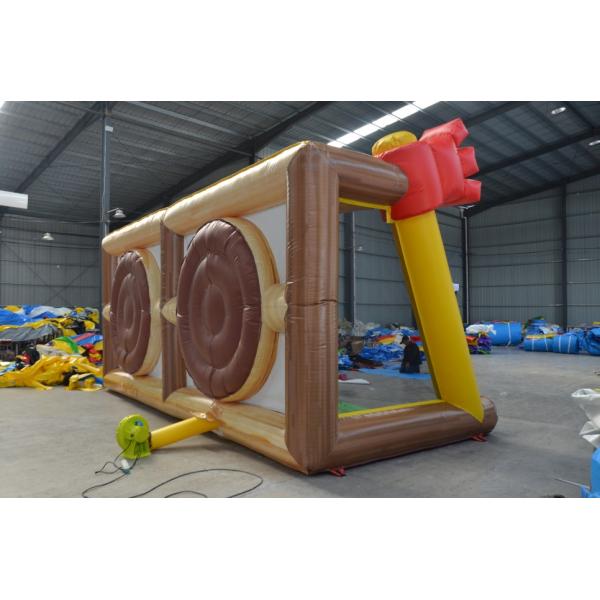 Outdoor Entertainment Mechanical Sports Interactive Toy Inflatable Shooting Gallery