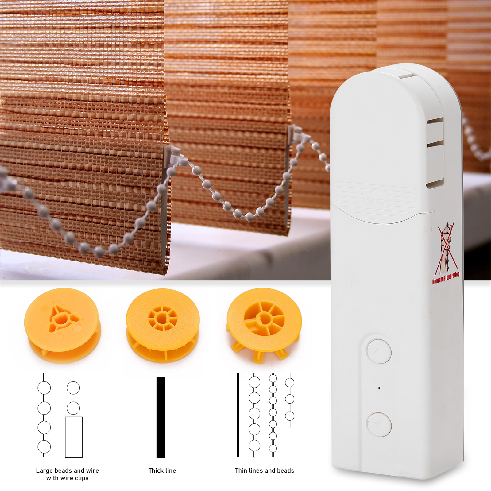 Консервооткрыватель DIY мотора 1.8A умный Wifi ролика 8.4VDC Wifi слепой слепой