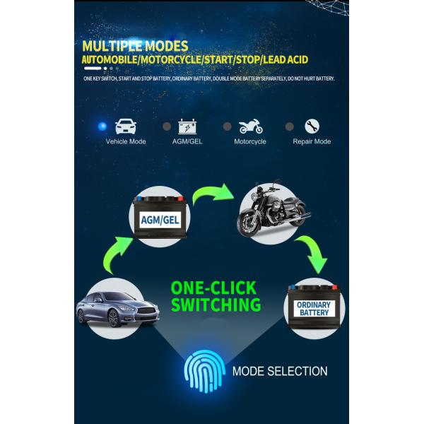 Тип ремонта заряжателей батареи мотоцикла 6A12V умный