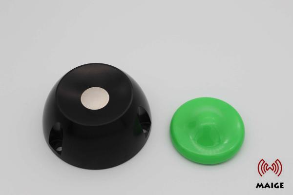 Round Security Alarm Work X50 Rf Hard Tag For Anti - Theft Retail Shop